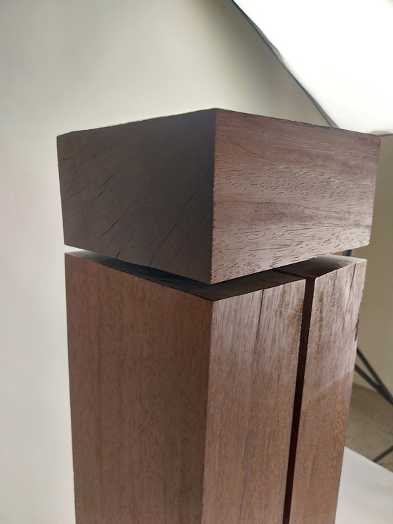 Image 1 of 1 x Hartholzsäule pies die Ställe 1980er Jahre