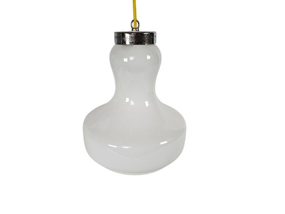 Image 1 of Murano - Mazegga - Opaline - hanging lamp - Vignilli - Venini - 60's