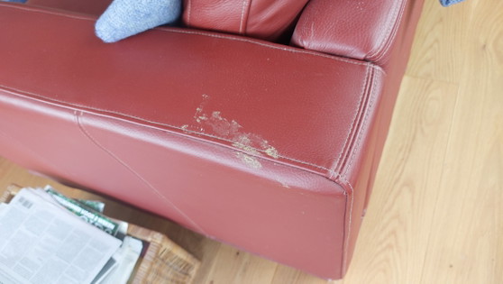 Ikea Karlstad 3-seater – 3-5 seaters, Leather (photo 7 of 7)