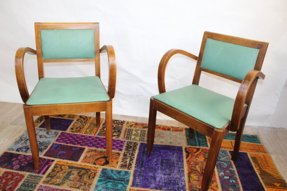 Image 1 of PAIR OF ART DECO BRIDGES 1950 FRANCE