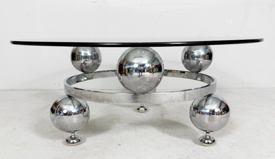 Image 1 of Space Age/Sputnik/Atomic, Coffee Table, Couchtisch, Deutschland, 1970er Jahre
