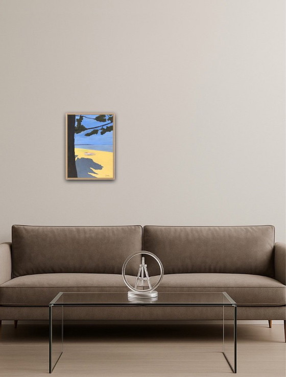 Image 1 of Gouache op 300g papier.  Formaat 36x26cm.