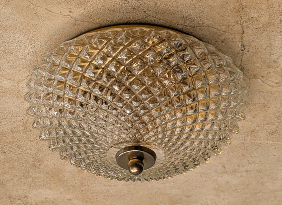 Image 1 of Ceiling light with a gold appearance