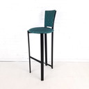 4x sgabello da bar vintage in stile Memphis