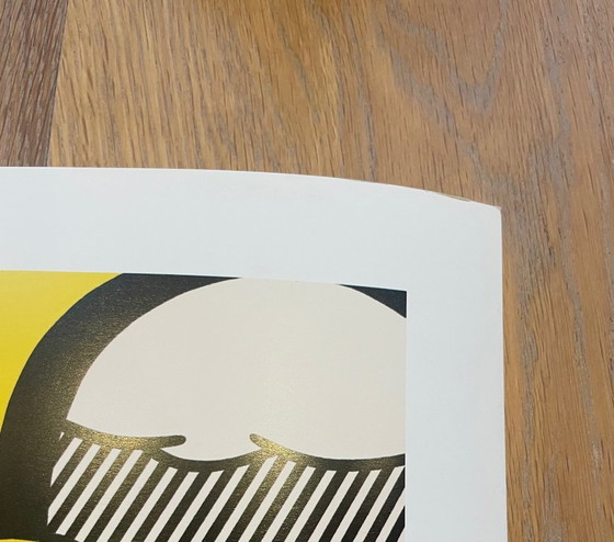 Image 1 of Roy Lichtenstein (1923-1997), Figures with Sunset, 1978, copyright 2004 Estate of Roy Lichtenstein, Printed in USA