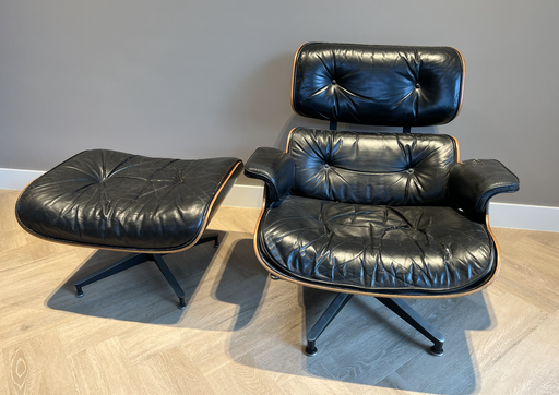Eames lounge chair + ottoman