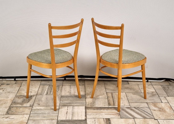 Image 1 of Juego de 4 sillas de comedor, TON, década de 1960, Checoslovaquia