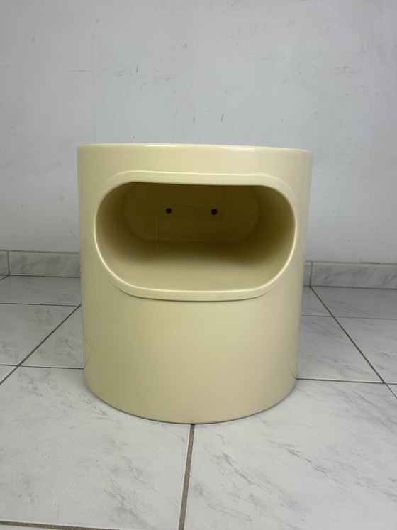 Image 1 of Table d'appoint vintage space age Giano Giano Vano Artemide
