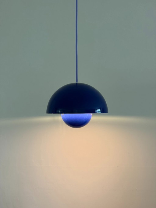 Lampada di design danese vintage Louis Poulsen Flowerpot - Verner Panton - VP1