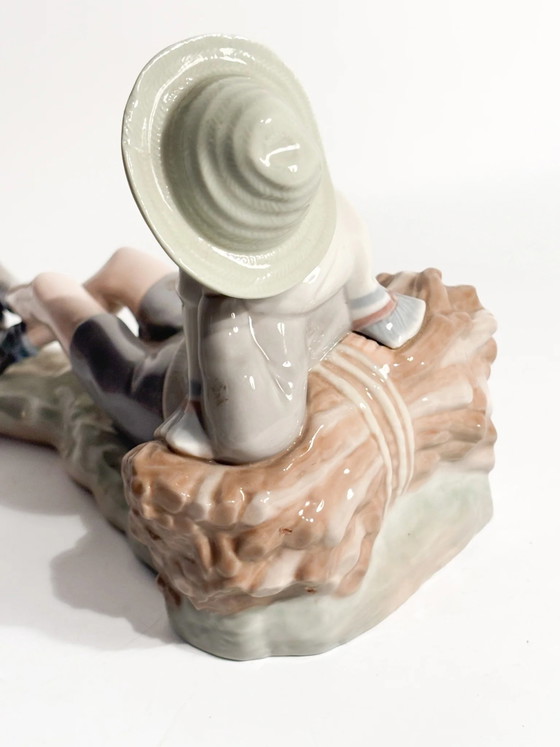 Lladró Porcelain Sculpture of a Young Shepherd, 80s (photo 8 of 9)