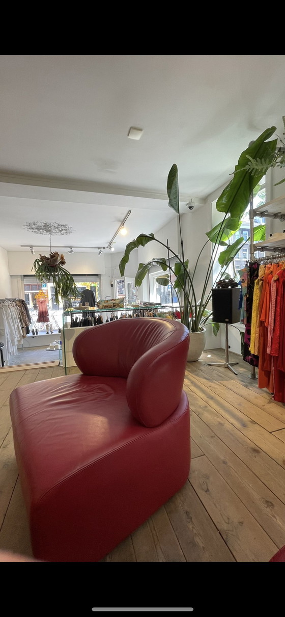 Image 1 of Ensemble de fauteuils rouges confortables