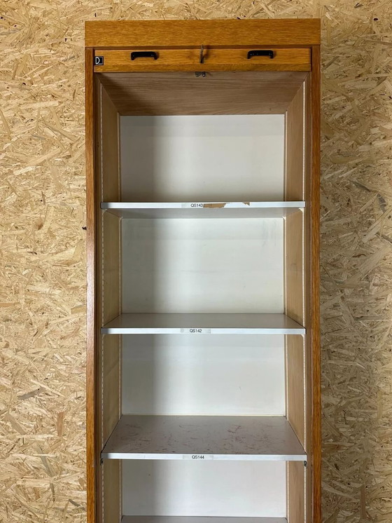 Image 1 of 50s 60s roller shutter cabinet Office cabinet Filing cabinet Mid - Century Dobergo