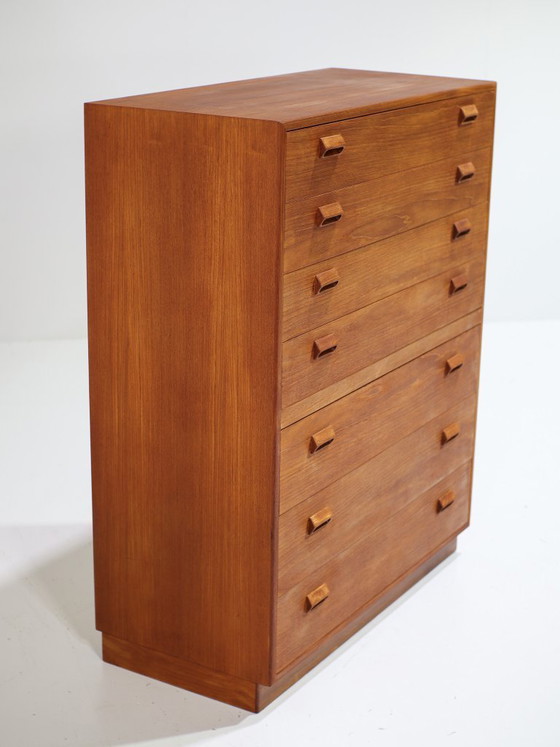 Image 1 of Hoge ladekast Børge Mogensen teak vintage Deens design