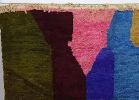 Prachtig handgemaakt kleurrijk vloerkleed 215cm x 315cm – Vloerkleden en tapijten, Wool, Modern (photo 2 of 6)