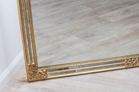 Image 1 of Specchio vintage DeKnudt "Legend" - Stile Hollywood Regency / Barocco - 129x89 cm