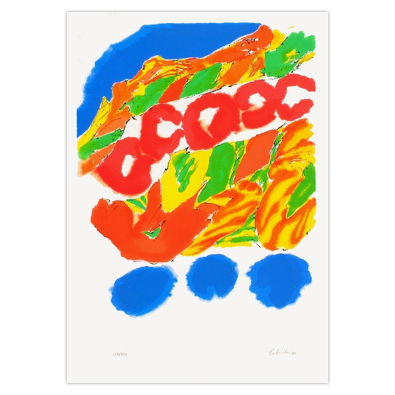 Yasse Tabuchi signierter Siebdruck Barcelona (JO) 1992 – Lithographien & Drucke, Paper (photo 5 of 5)