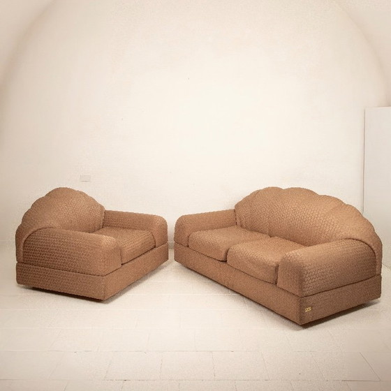 Image 1 of Sillón y sofá Alain Delon para Maison Jansen