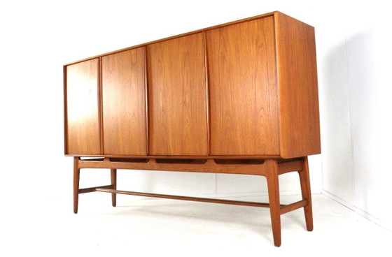 Image 1 of Credenza Svend Aage Madsen per K. Knudsen & Son, design vintage danese