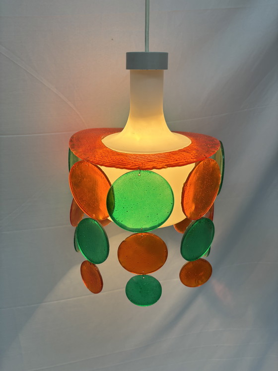 Image 1 of Suspension vintage space age style Vistosi années 60/70