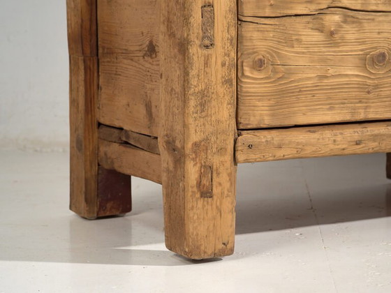 Antikes Sideboard im primitiven Stil (ca. 1900) #2 (photo 27 of 40)