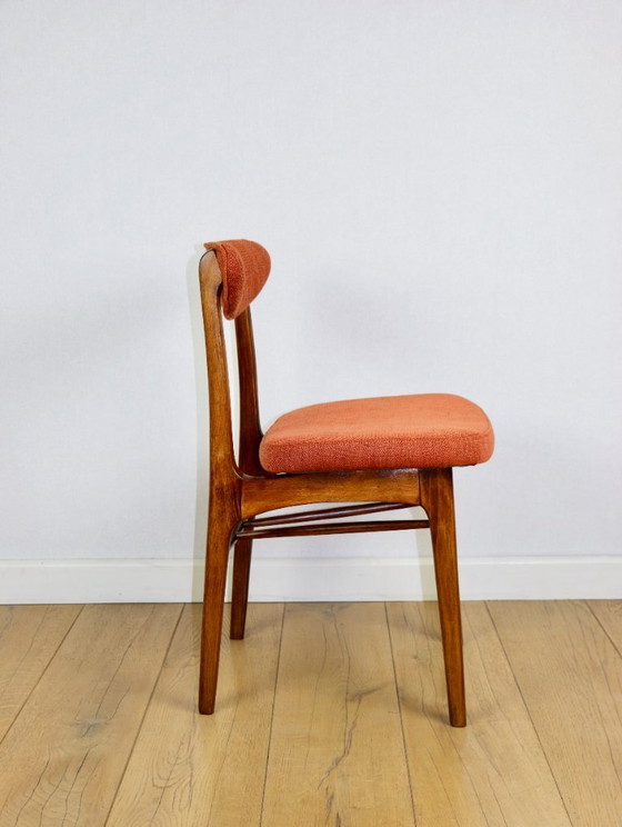 Image 1 of Sedia vintage Hałas color mattone terracotta