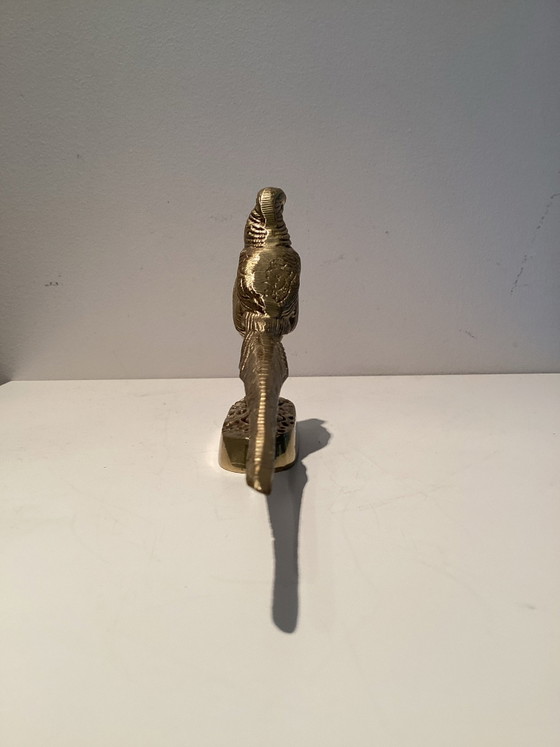 Vintage brass pheasant foot - Hollywood Regency/Mid-Century., Decorative Objects, Gold (photo 5 of 5)