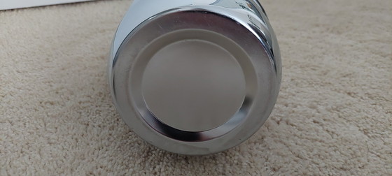 Image 1 of Vintage chrome thermos flask of the brand "Van Nelle"