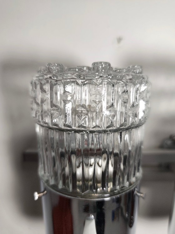 Image 1 of Lámpara de techo de cristal. España, años 50.