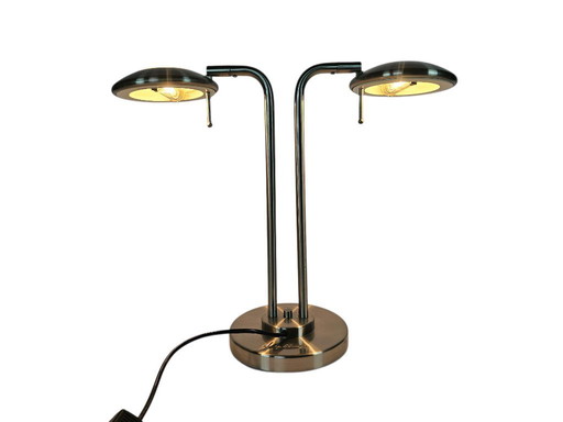 Boxford Holland - Jan des Bouvrie - Tischlampe - Messing - Metall - signiert - 1980er Jahre