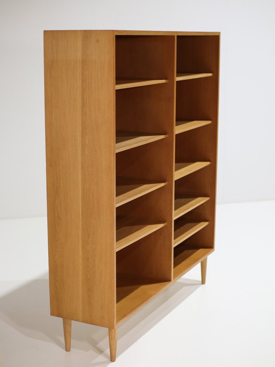 Børge Mogensen Öresund Bookcase LP Cabinet Oak 1960s – Karl Andersson & Söner, Wood, Vintage (photo 7 of 12)