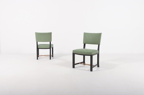Image 1 of Set of 4 chairs from Otto Schulz, 1940’s Sweden