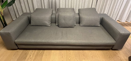 Minotti Eckkomposition, Ecksofas, Andere, Grau (Foto 3 von 5)