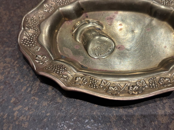 Image 1 of Moët & Chandon vintage brass bowl