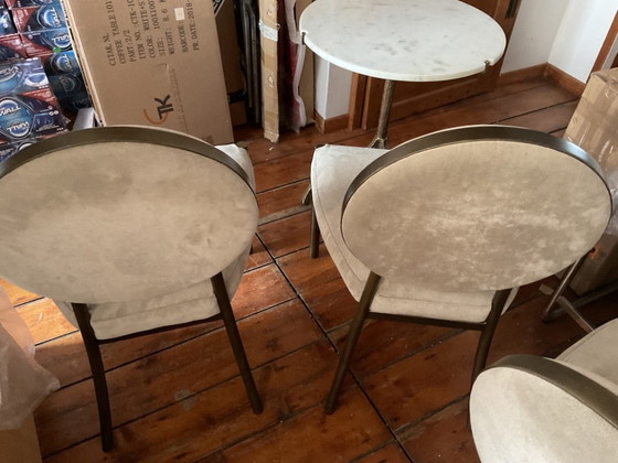 sedia da pranzo Eichholtz – Sedie da pranzo, Velvet, Metal (photo 11 of 17)