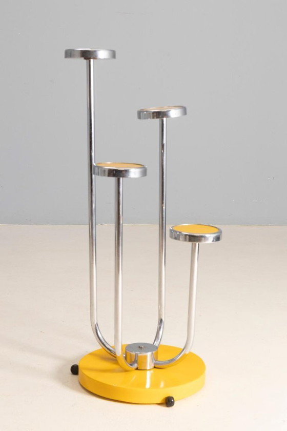 Image 1 of Flower Stand H-54, Jindřich Halabala, 1930s, Czechoslovakia