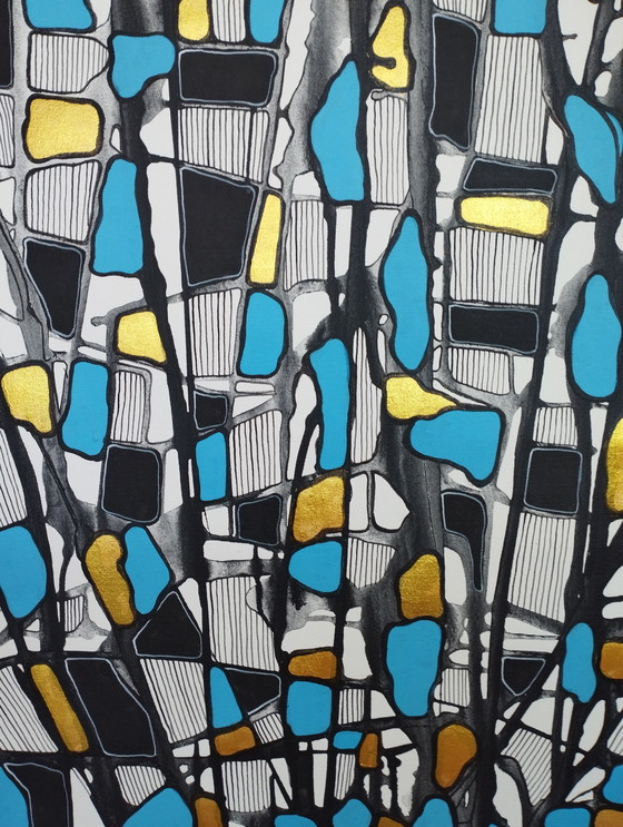 Image 1 of Composición abstracta XXL de Natia Antadze