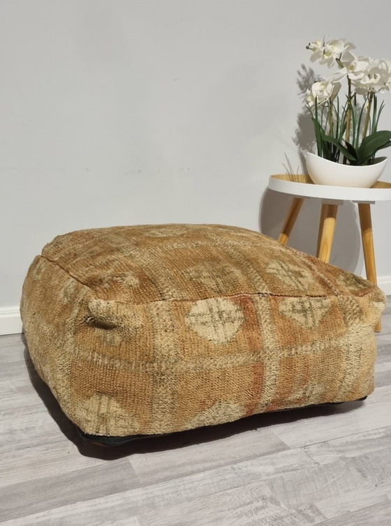 Image 1 of Vintage berber poef marokkaanse poef
