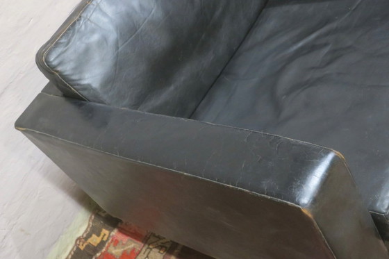 Image 1 of Fauteuil lounge en cuir COR des débuts, années 1950