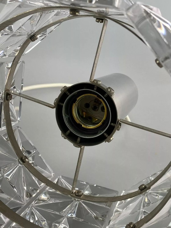 Image 1 of Lampada da soffitto anni &#39;60 e &#39;70, lampada in vetro, Kinkeldey Space Age anni &#39;60 e &#39;70