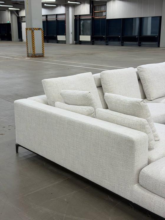 Minotti Andersen Canapé d'angle, Canapés d'angle, Textile, Crème (photo 12 sur 17)