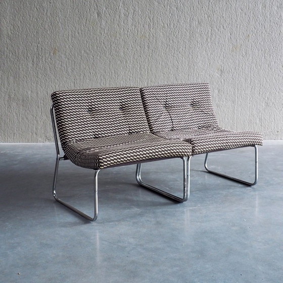 Sillones modulares Mid-Century – Sofás modulares, Metal (photo 3 of 12)