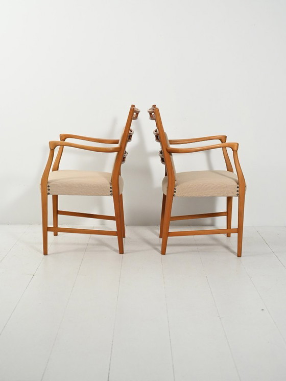 Image 1 of Coppia di sedie in teak “Futura” di David Rosén