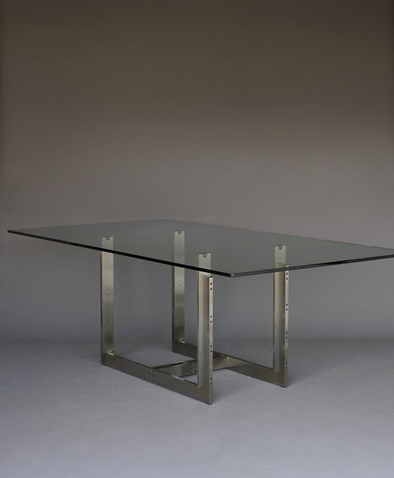 Image 1 of Sarpi Dining Table by Carlo Scarpa for Simon Gavina,1970s