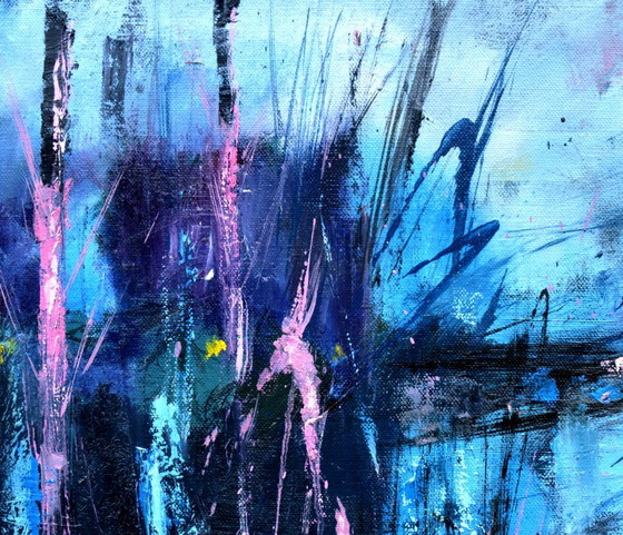 Blue morning walk – Art, Canvas (photo 2 of 5)
