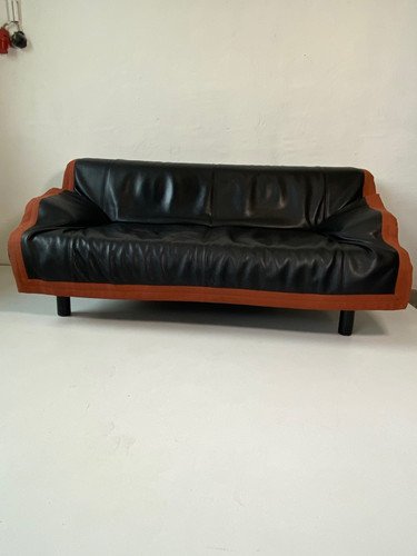 Postmodernes Cassina Sofa „Sindbad“ von Vico Magistretti 80er – Sofagarnitur, Leather (photo 7 of 38)