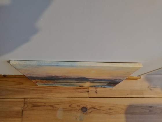 Image 1 of Turner print on canvas - Lake Lucerne