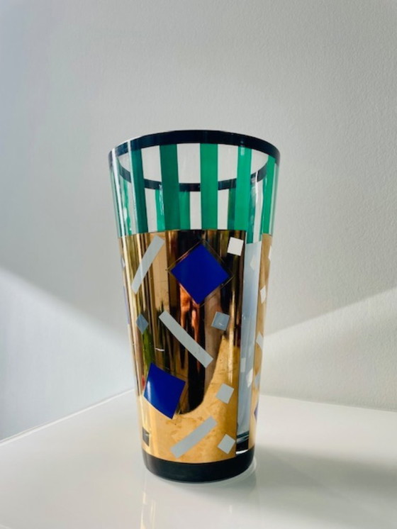 Image 1 of Icónico Saqqarah Vaas – Egizia x Sottsass Associati, 1995 (diseño de Nanae Umeda)