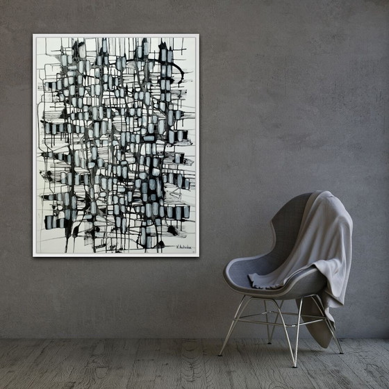 Image 1 of Composition abstraite XXL de Natia Antadze