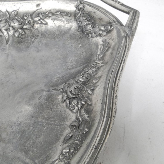 Plato de Verit, Varsovia, Polonia, principios del siglo XX. – Accesorios de mesa, Metal, Silver (photo 12 of 12)