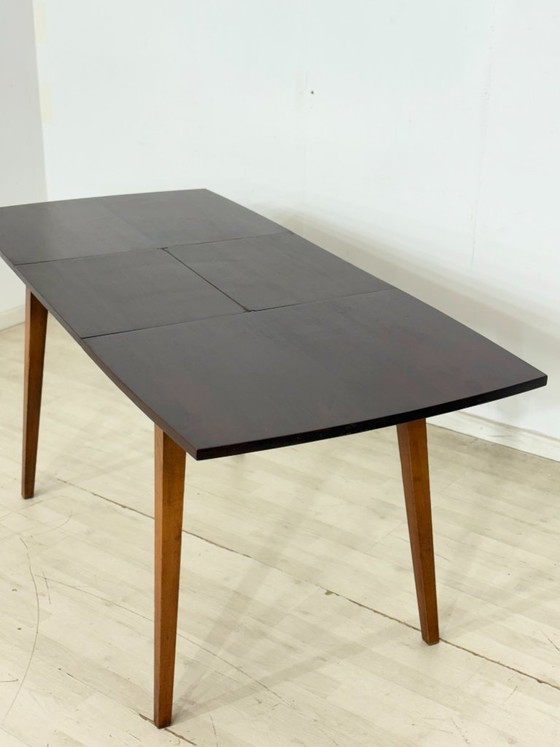 Image 1 of Mid-Century Dining Table / Vintage Extendable Table / 1960s Kitchen Table